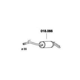 Endschalldämpfer 018.066 von PEDOL günstig für 73,31 € online kaufen