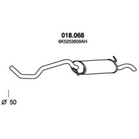 Endschalldämpfer 018.068 von PEDOL günstig für 76,30 € online kaufen