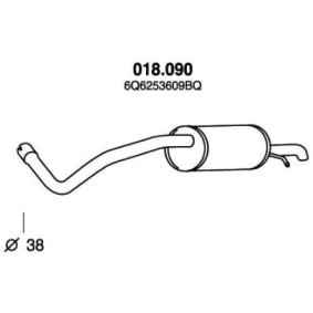 Endschalldämpfer 018.090 von PEDOL günstig für 62,01 € online kaufen