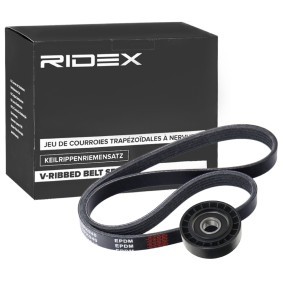 Achetez des Jeu de courroies trapézoïdales à nervures RIDEX 542R0744 à prix pour 25,53 €