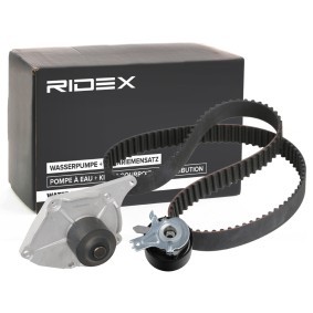 Osta Vesipumppu + jakohihnasarja RIDEX:llä 3096W0397 edullisesti hintaan 77,54 €