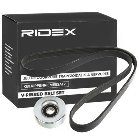 Achetez des Jeu de courroies trapézoïdales à nervures RIDEX 542R0781 à prix pour 27,93 €