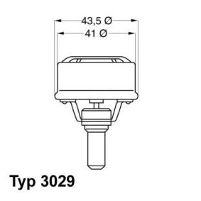 Kühlwasserthermostat 3029.83 für DAF