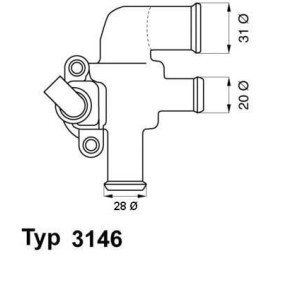 Comprar Termostato, refrigerante de WAHLER 3146.90D a bajo precio de 31,84 €