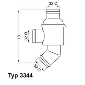 Achetez des Thermostat d'eau WAHLER 3344.80 à prix pour 37,99 €