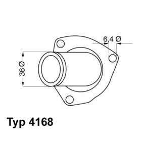 Achetez des Thermostat d'eau WAHLER 4168.92D à prix pour 29,66 €