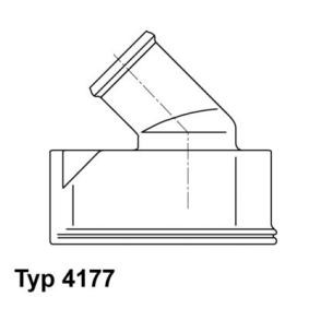 Achetez des Thermostat d'eau WAHLER 4177.92D à prix pour 39,01 €