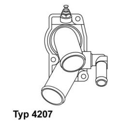 Achetez des Thermostat d'eau WAHLER 4207.92D à prix pour 67,88 €