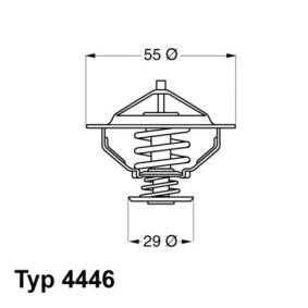 Achetez des Thermostat d'eau WAHLER 4446.83D à prix pour 29,03 €