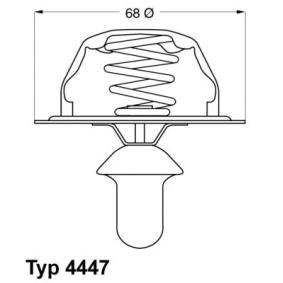 Achetez des Thermostat d'eau WAHLER 4447.85D à prix pour 27,22 €