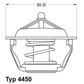Achetez des Thermostat d'eau WAHLER 4450.89D à prix pour 15,25 €