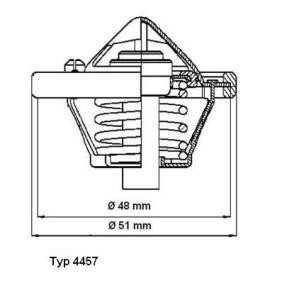 Achetez des Thermostat d'eau WAHLER 4457.82D à prix pour 15,45 €