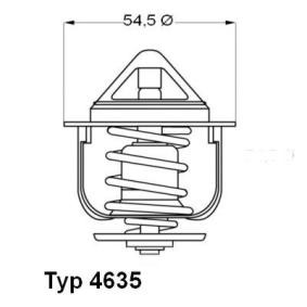 Achetez des Thermostat d'eau WAHLER 4635.76 à prix pour 23,85 €