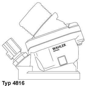 Achetez des Thermostat d'eau WAHLER 4816.90D à prix pour 127,26 €