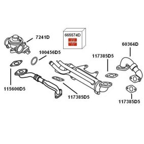 Acquista Condotto, Valvola-AGR da WAHLER 60364D a buon mercato per soli 59,58 €
