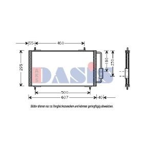Achetez des Condenseur, climatisation AKS DASIS 022290N à prix pour 89,64 €