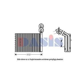 Acquista Scambiatore calore per riscaldamento abitacolo da AKS DASIS 046010N a buon mercato per soli 38,53 €