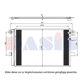 Kjøp Intercooler av AKS DASIS 047100N til den lave prisen 1975,51 NOK
