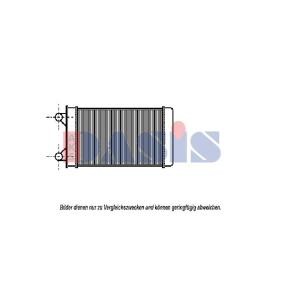 Acquista Scambiatore calore per riscaldamento abitacolo da AKS DASIS 049120N a buon mercato per soli 89,62 €