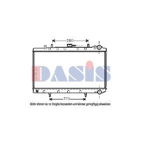 Achetez des Radiateur du moteur AKS DASIS 070810N à prix pour 81,55 €