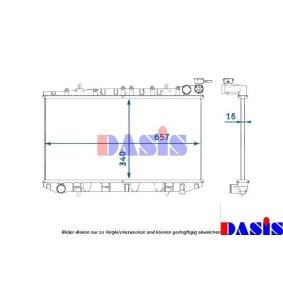 Achetez des Radiateur du moteur AKS DASIS 072250N à prix pour 98,65 €