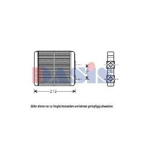 Achetez des Radiateur de chauffage AKS DASIS 076001N à prix pour 42,26 €