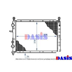 Achetez des Radiateur du moteur AKS DASIS 080000N à prix pour 65,57 €