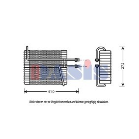 Achetez des Condenseur, climatisation AKS DASIS 082017N à prix pour 245,73 €