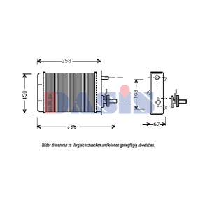 Achetez des Radiateur de chauffage AKS DASIS 089060N à prix pour 63,43 €
