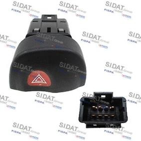 Compre Botón de luces de emergencia de SIDAT online para MEGANE I Grandtour (KA0/1_) a precios moderados