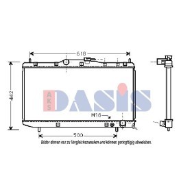Kühlerlüfter 118022N MITSUBISHI L 400 von AKS DASIS
