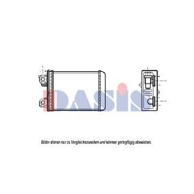 Achetez des Radiateur de chauffage AKS DASIS 119040N à prix pour 28,80 €