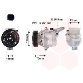 Acquista Compressore aria condizionata da VAN WEZEL 2701K705 a buon mercato per soli 463,94 €