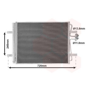 Klimakondensator 58015701 von VAN WEZEL günstig für 179,21 € online kaufen