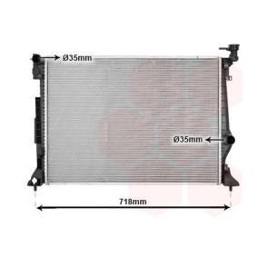 Achetez des Radiateur du moteur VAN WEZEL 82012740 à prix pour 440,24 €