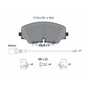 Acquista Kit pastiglie freni da TEXTAR 2062601 a buon mercato per soli 94,61 €