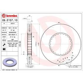 Köp Bromsskiva av BREMBO 09.E157.10 till det låga priset 4426,51 kr