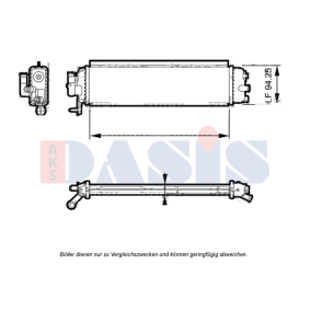 Achetez des Vase d'expansion, liquide de refroidissement AKS DASIS 133480T à prix pour 352,79 €