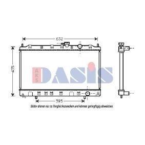 Acquista Radiatore motore da AKS DASIS 140024N a buon mercato per soli 110,38 €