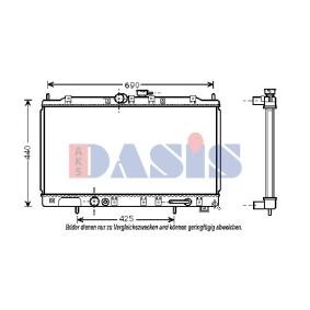 Acquista Radiatore motore da AKS DASIS 140035N a buon mercato per soli 124,59 €