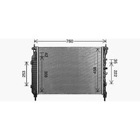 Achetez des Radiateur du moteur AVA COOLING SYSTEMS CT2083 à prix pour 308,30 €