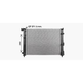 Achetez des Radiateur du moteur AVA COOLING SYSTEMS DN2480 à prix pour 198,97 €