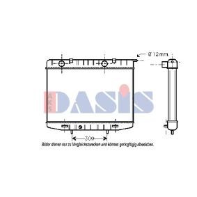 Kjøp Radiator, motorkjøling av AKS DASIS 151800N til den lave prisen 3172,36 NOK