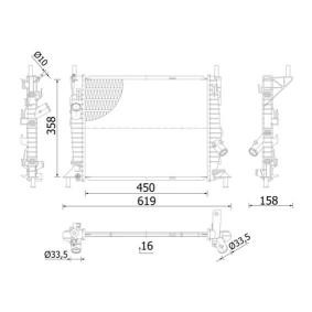 Acquista Radiatore motore da MAHLE ORIGINAL CR 1352 000S a buon mercato per soli 99,79 €