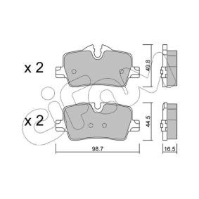 Acquista Kit pastiglie freni da CIFAM 822-1264-0 a buon mercato per soli 66,77 €