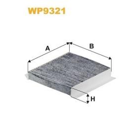 Compre Filtro, ar do habitáculo da WIX FILTERS WP9321 a um preço baixo por 30,03 €
