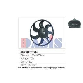Kühlerlüfter 158250N von AKS DASIS günstig für 37,65 € online kaufen