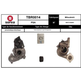 Turbolader TBR0014