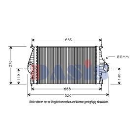Köp Intercooler av AKS DASIS 167004N till det låga priset 870,67 kr