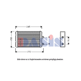 Achetez des Radiateur du moteur AKS DASIS 170160N à prix pour 493,16 €